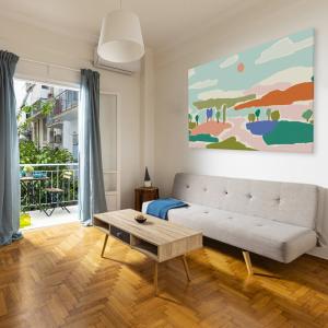 Tableau été en  en toile imprimée, 120x80 cm