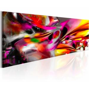 Tableau expression ardente 120 x 40 cm