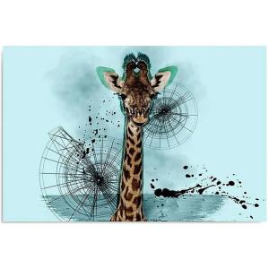 Tableau girafe 6 120 x 80 cm