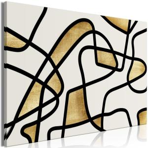 Tableau Golden Spiral Wide 120 x 80 cm