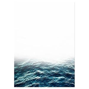 Tableau impression sur toile océan lointain 50x70cm