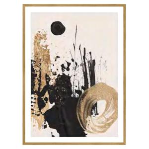 Tableau imprimé galien cadre en chêne 113 cm x 83 cm