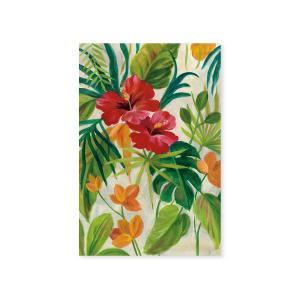 Tableau Jardin tropical imprimé sur toile 30x45cm