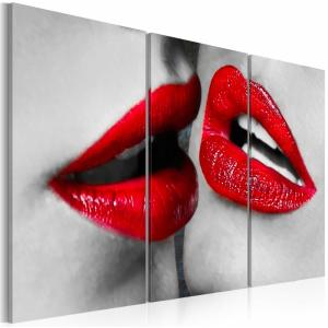 Tableau lèvres chaudes 120 x 80 cm