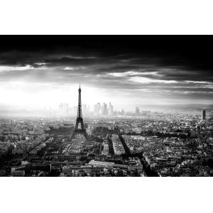 Tableau lumière sur Paris imprimé sur toile 90x60 cm