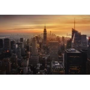 Tableau manhattan's light toile imprimée 120x80 cm