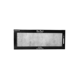 Tableau Mémo face face magnétique béton 30x80 cm