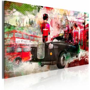 Tableau mémoires de londres 120 x 80 cm