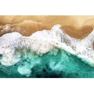 Tableau mer et plage magie de l'ocean  imprimé sur toile 90…