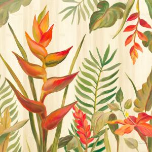 Tableau oiseaux du paradis en aquarelle imprimé sur toile 8…