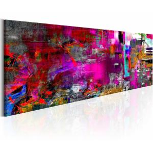 Tableau orangerie pourpre 120 x 40 cm