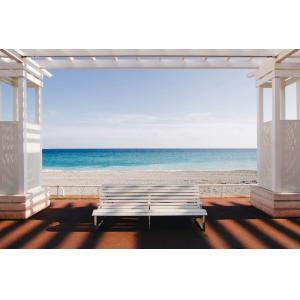 Tableau paysage fenêtre sur la mer  imprimé sur toile 90x60…