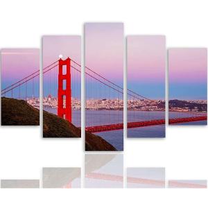 Tableau pont de porte d'or 3 250 x 120 cm