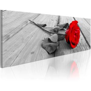 Tableau rose carmin 120 x 40 cm