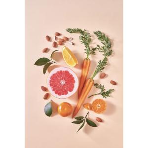 Tableau shot de vitamine c imprimé sur toile 60x90 cm