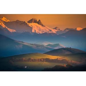 Tableau sud ouest pic du midi d'ossau  imprimé sur toile 90…