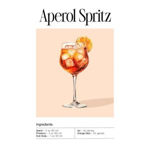 Tableau sur toile Aperol Spritz 45x65