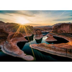 Tableau sur toile canyon Utah 100x140