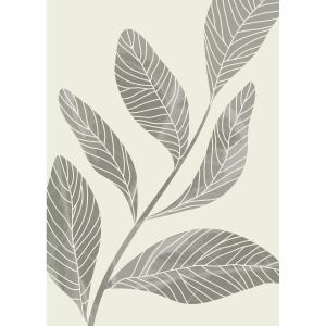 Tableau sur toile fleur vintage 45x65