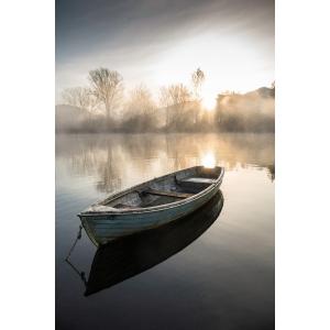 Tableau sur toile la rivière adda 30x45