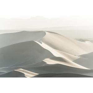 Tableau sur verre sable blanc 45x65 cm