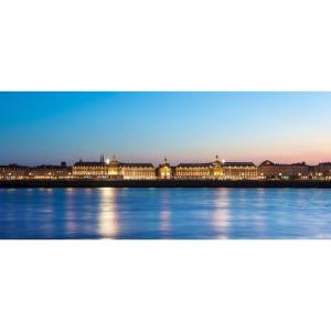 Tableau sur verre synthétique place de la bourse Bordeaux 6…