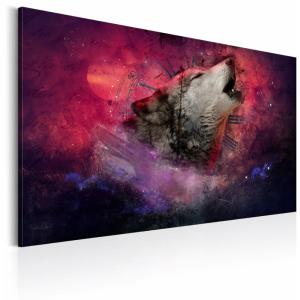 Tableau temps des loups 120 x 80 cm