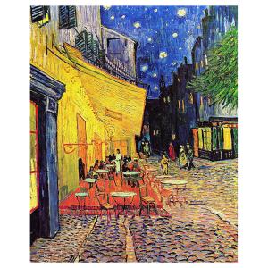Tableau - Terrasse Du Café le Soir Vincent Van Gogh 80x100c…