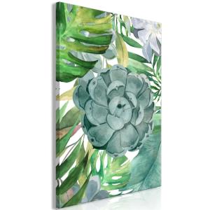Tableau Tropical Flora Vertical 80 x 120 cm