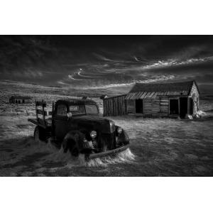 Tableau un orage se prépare impression sur aluminium 90x60…