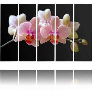 Tableau une orchidée rose 250 x 120 cm