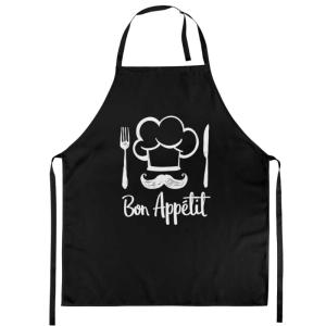 Tablier adulte à nouer en coton bon appétit