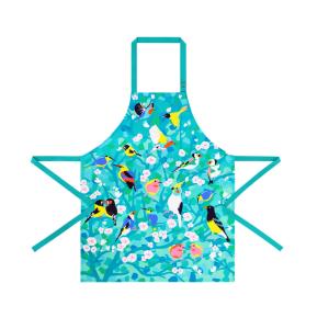 Tablier  bleu clair polyester 85 x 69 x 1 cm