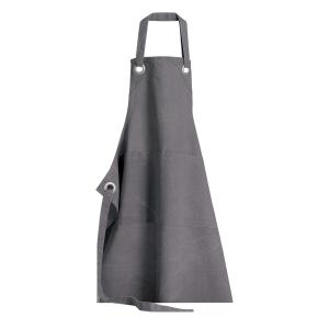 Tablier de cuisine  en coton anthracite 80 x 85