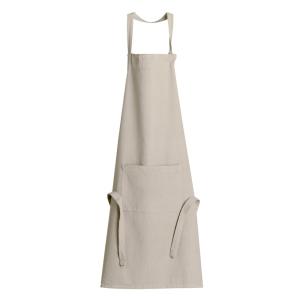 Tablier de cuisine recyclé  en coton ficelle 72 x 85 cm
