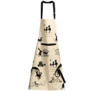 Tablier en Coton beige 72x85 cm