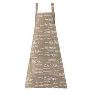 Tablier  en coton ficelle 80 x 85 cm