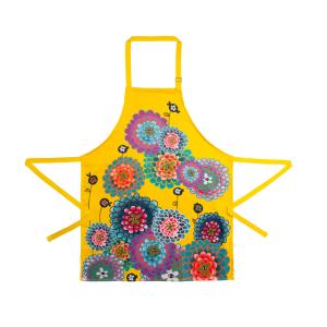 Tablier  jaune polyester 85 x 69 x 1 cm