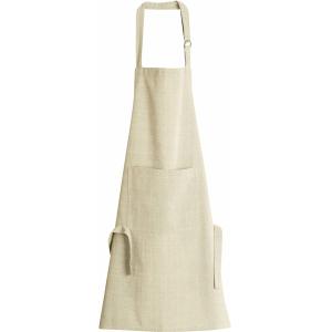Tablier polyester ficelle 70x85 cm