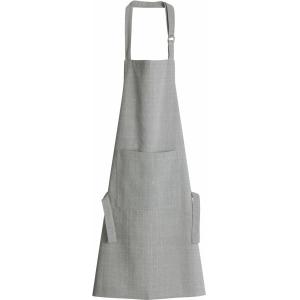 Tablier polyester gris 70x85 cm