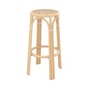 Tabouret de bar 77 cm en rotin