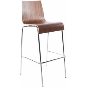 Tabouret de bar Bois Bois foncé H. assise 74 cm