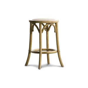 Tabouret de bar en bois beige