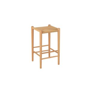 Tabouret de bar en corde et bois