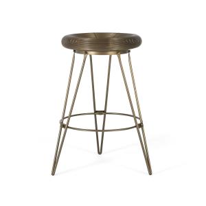 Tabouret de bar haut en métal 76 cm de haut