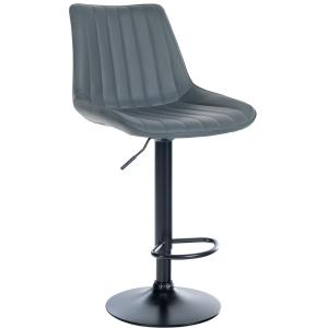 Tabouret de bar similicuir ajustable pivotant pvc et synthe…