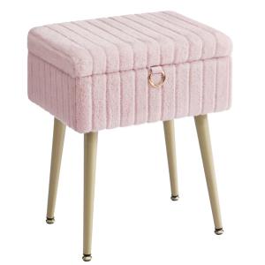 Tabouret de coiffeuse repose-pieds rembourré pieds réglable…