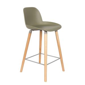 Tabouret de comptoir design H65 en polypropylène