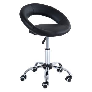 Tabouret de massage néo-rétro réglable pivotant noir métal…