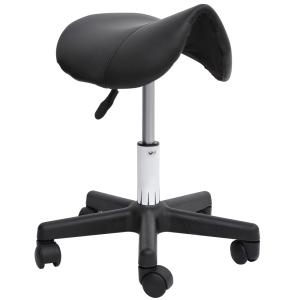 Tabouret de massage pivotant 360° revêtement synthétique no…
